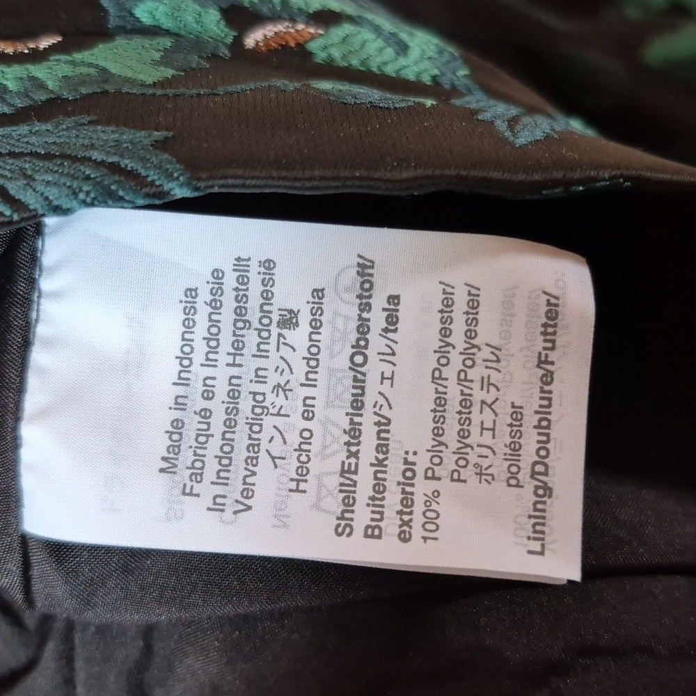 J. Crew Emmie Poppy A-line Black & Green Lined Skirt Size 4, New With Tags - Picture 8 of 16